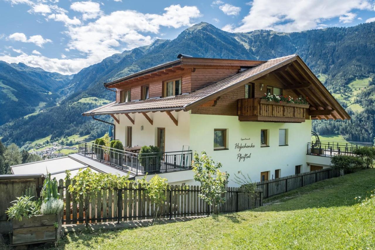 Hofschenke Pfeiftal - Almenrausch Leilighet San Martino In Passiria  Eksteriør bilde