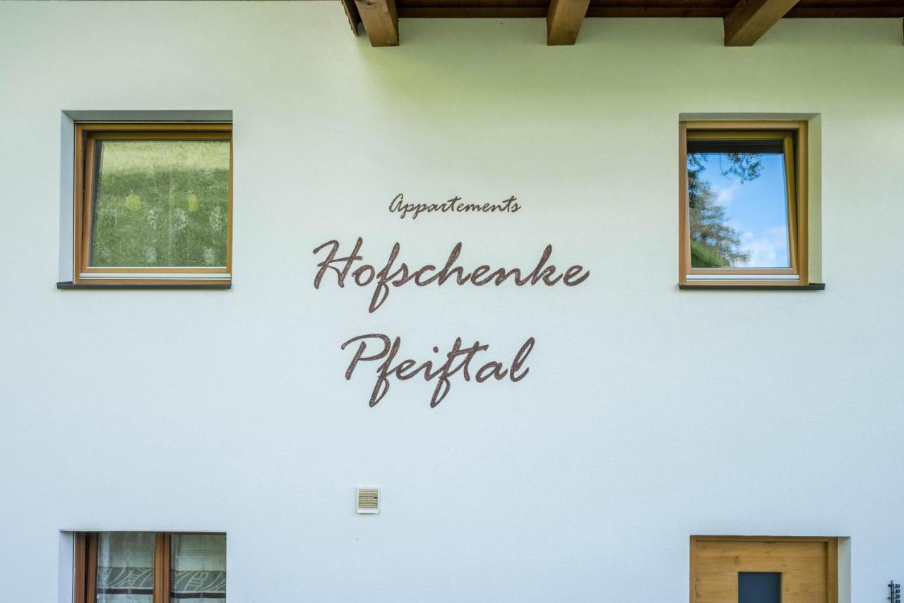 Hofschenke Pfeiftal - Almenrausch Leilighet San Martino In Passiria  Eksteriør bilde